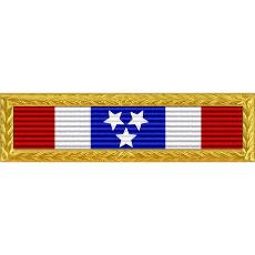 Tennessee National Guard Governor's Meritorious Unit Citation Ribbon with NAVY/AF/MC/CG Frame